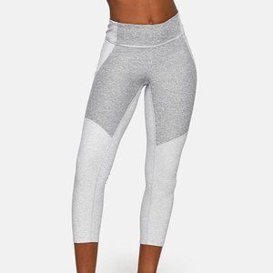 Outdoor Voices Gray and White Leggings